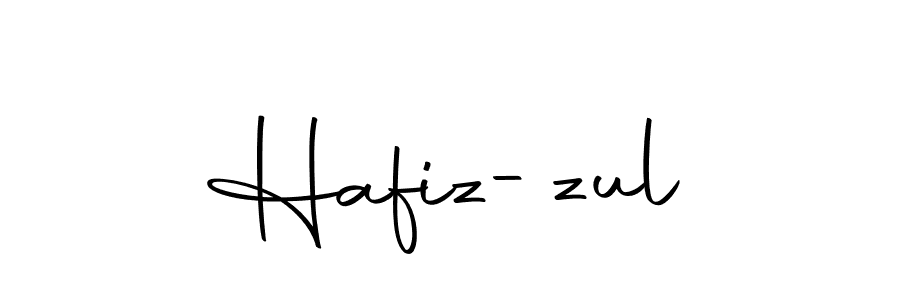 You can use this online signature creator to create a handwritten signature for the name Hafiz-zul. This is the best online autograph maker. Hafiz-zul signature style 10 images and pictures png