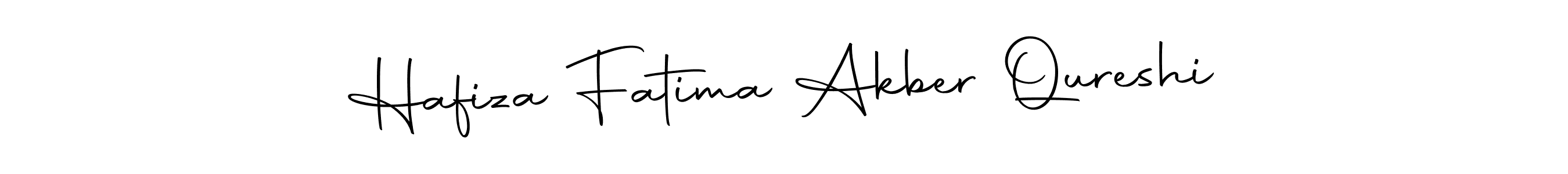 You can use this online signature creator to create a handwritten signature for the name Hafiza Fatima Akber Qureshi. This is the best online autograph maker. Hafiza Fatima Akber Qureshi signature style 10 images and pictures png