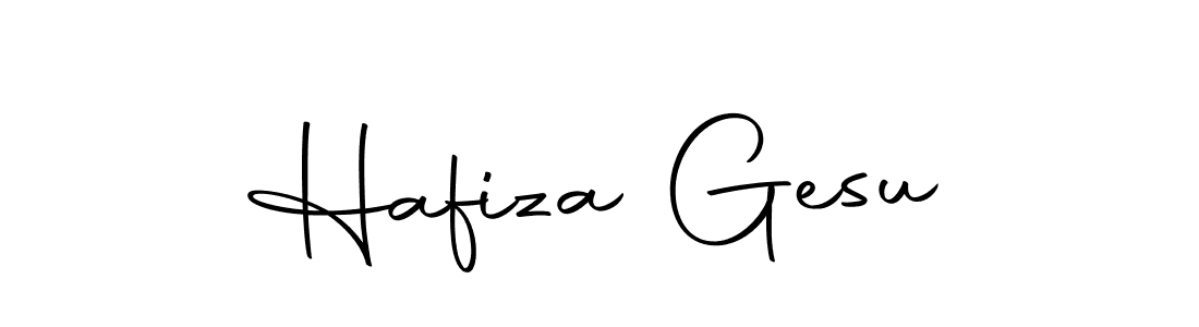 Hafiza Gesu stylish signature style. Best Handwritten Sign (Autography-DOLnW) for my name. Handwritten Signature Collection Ideas for my name Hafiza Gesu. Hafiza Gesu signature style 10 images and pictures png