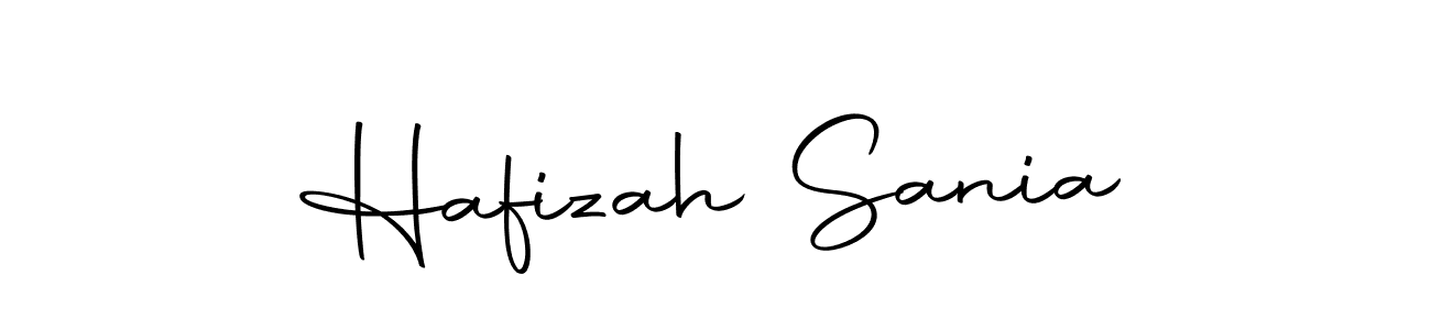 Make a short Hafizah Sania signature style. Manage your documents anywhere anytime using Autography-DOLnW. Create and add eSignatures, submit forms, share and send files easily. Hafizah Sania signature style 10 images and pictures png