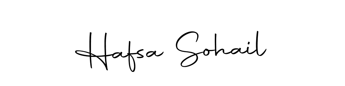 Autography-DOLnW is a professional signature style that is perfect for those who want to add a touch of class to their signature. It is also a great choice for those who want to make their signature more unique. Get Hafsa Sohail name to fancy signature for free. Hafsa Sohail signature style 10 images and pictures png