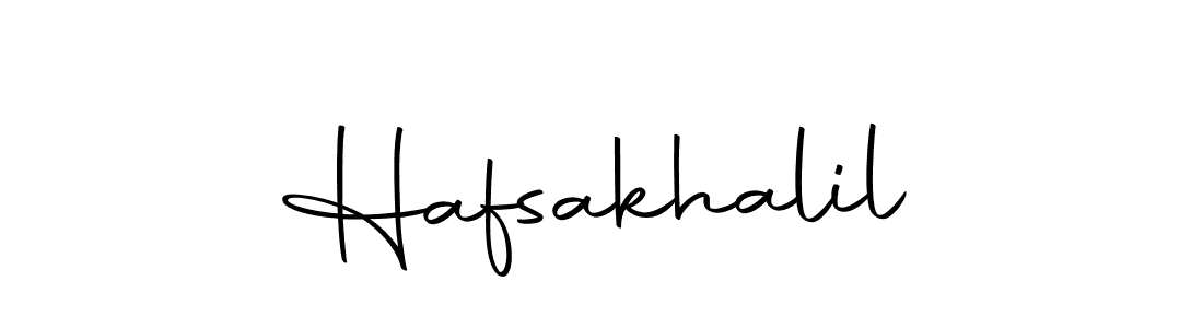 The best way (Autography-DOLnW) to make a short signature is to pick only two or three words in your name. The name Hafsakhalil include a total of six letters. For converting this name. Hafsakhalil signature style 10 images and pictures png