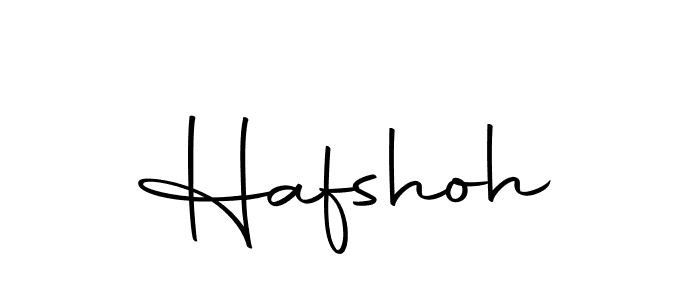 How to make Hafshoh signature? Autography-DOLnW is a professional autograph style. Create handwritten signature for Hafshoh name. Hafshoh signature style 10 images and pictures png