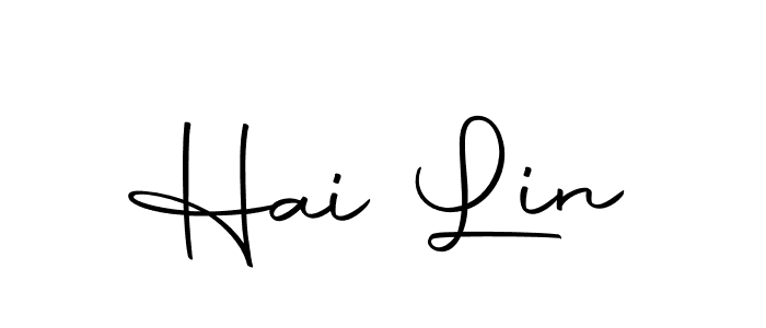 if you are searching for the best signature style for your name Hai Lin. so please give up your signature search. here we have designed multiple signature styles  using Autography-DOLnW. Hai Lin signature style 10 images and pictures png