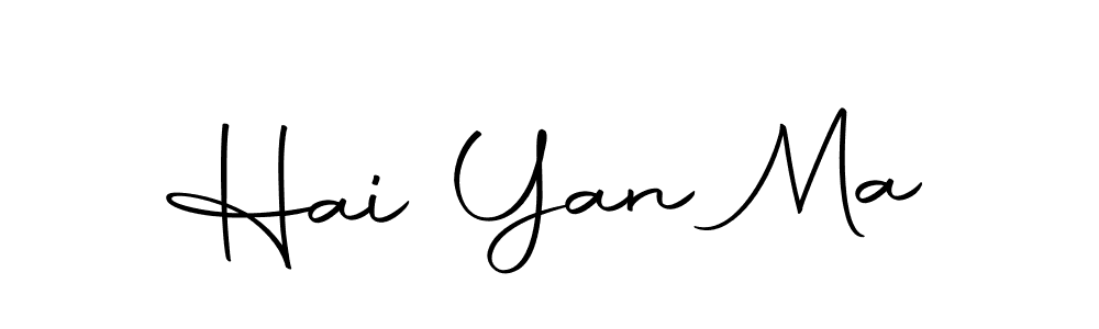 Best and Professional Signature Style for Hai Yan Ma. Autography-DOLnW Best Signature Style Collection. Hai Yan Ma signature style 10 images and pictures png