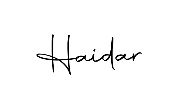 This is the best signature style for the Haidar name. Also you like these signature font (Autography-DOLnW). Mix name signature. Haidar signature style 10 images and pictures png