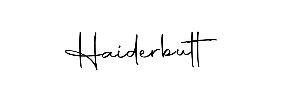 It looks lik you need a new signature style for name Haiderbutt. Design unique handwritten (Autography-DOLnW) signature with our free signature maker in just a few clicks. Haiderbutt signature style 10 images and pictures png