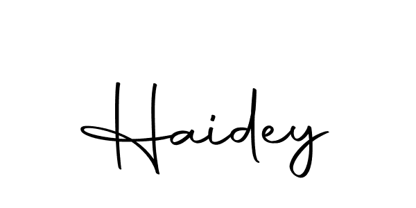 Autography-DOLnW is a professional signature style that is perfect for those who want to add a touch of class to their signature. It is also a great choice for those who want to make their signature more unique. Get Haidey name to fancy signature for free. Haidey signature style 10 images and pictures png