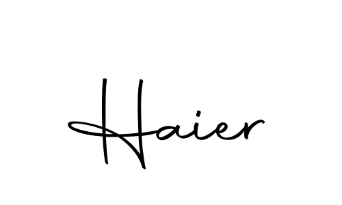 Also we have Haier name is the best signature style. Create professional handwritten signature collection using Autography-DOLnW autograph style. Haier signature style 10 images and pictures png