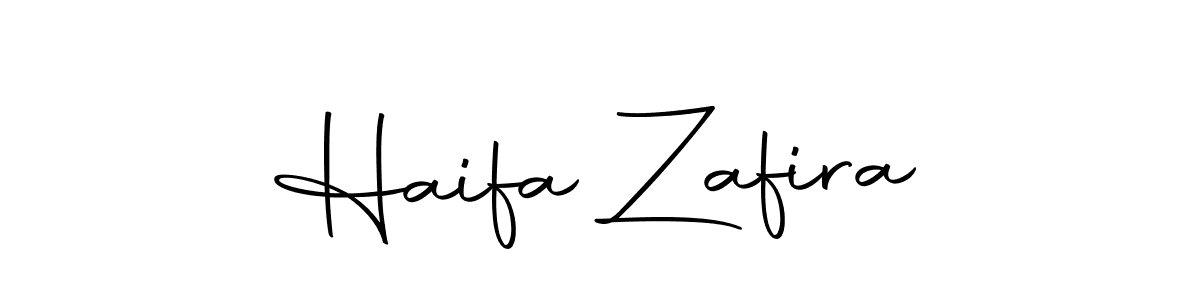 Here are the top 10 professional signature styles for the name Haifa Zafira. These are the best autograph styles you can use for your name. Haifa Zafira signature style 10 images and pictures png