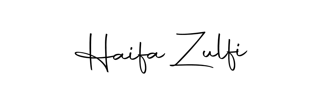 It looks lik you need a new signature style for name Haifa Zulfi. Design unique handwritten (Autography-DOLnW) signature with our free signature maker in just a few clicks. Haifa Zulfi signature style 10 images and pictures png