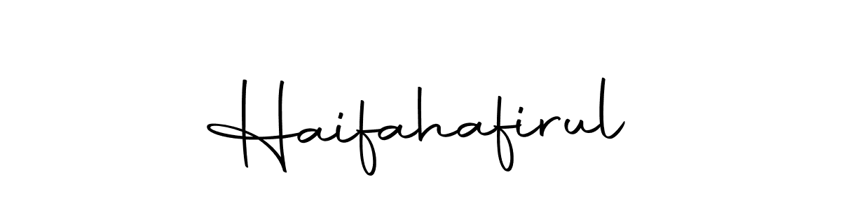 Also we have Haifahafirul name is the best signature style. Create professional handwritten signature collection using Autography-DOLnW autograph style. Haifahafirul signature style 10 images and pictures png
