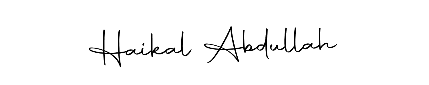 Once you've used our free online signature maker to create your best signature Autography-DOLnW style, it's time to enjoy all of the benefits that Haikal Abdullah name signing documents. Haikal Abdullah signature style 10 images and pictures png