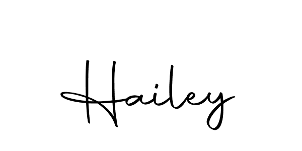 Make a beautiful signature design for name Hailey. With this signature (Autography-DOLnW) style, you can create a handwritten signature for free. Hailey signature style 10 images and pictures png