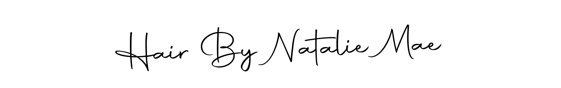 Also we have Hair By Natalie Mae name is the best signature style. Create professional handwritten signature collection using Autography-DOLnW autograph style. Hair By Natalie Mae signature style 10 images and pictures png