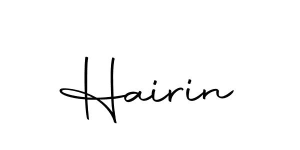 Make a beautiful signature design for name Hairin. Use this online signature maker to create a handwritten signature for free. Hairin signature style 10 images and pictures png