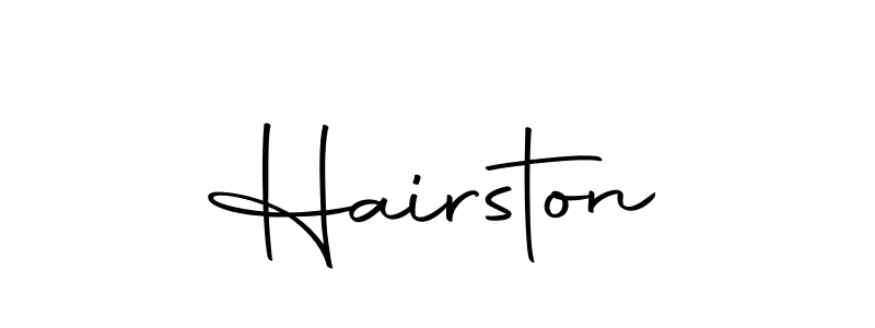 Hairston stylish signature style. Best Handwritten Sign (Autography-DOLnW) for my name. Handwritten Signature Collection Ideas for my name Hairston. Hairston signature style 10 images and pictures png