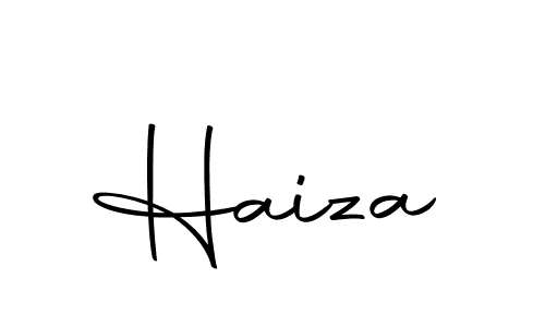 Create a beautiful signature design for name Haiza. With this signature (Autography-DOLnW) fonts, you can make a handwritten signature for free. Haiza signature style 10 images and pictures png