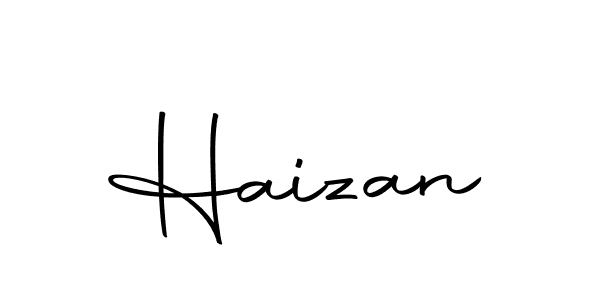 Make a beautiful signature design for name Haizan. Use this online signature maker to create a handwritten signature for free. Haizan signature style 10 images and pictures png