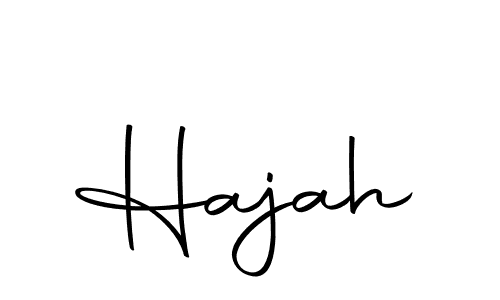 Also we have Hajah name is the best signature style. Create professional handwritten signature collection using Autography-DOLnW autograph style. Hajah signature style 10 images and pictures png