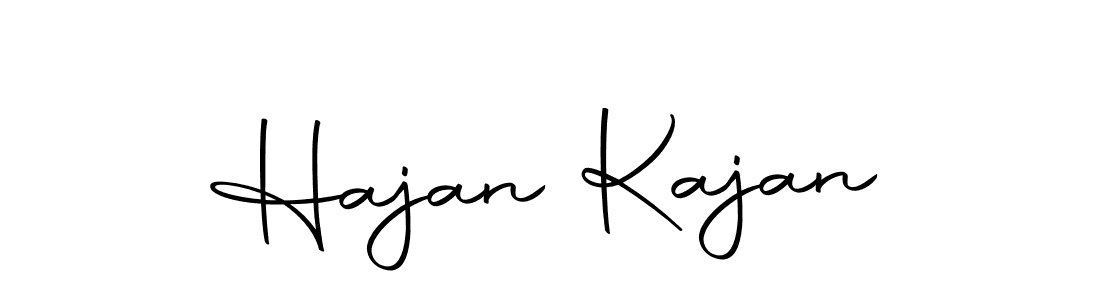 You should practise on your own different ways (Autography-DOLnW) to write your name (Hajan Kajan) in signature. don't let someone else do it for you. Hajan Kajan signature style 10 images and pictures png