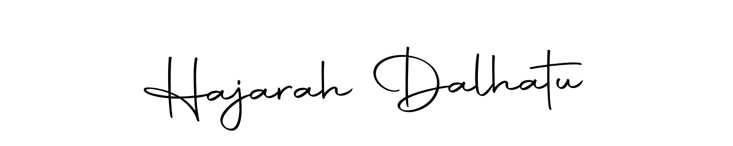 Autography-DOLnW is a professional signature style that is perfect for those who want to add a touch of class to their signature. It is also a great choice for those who want to make their signature more unique. Get Hajarah Dalhatu name to fancy signature for free. Hajarah Dalhatu signature style 10 images and pictures png