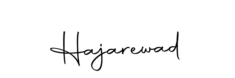 Use a signature maker to create a handwritten signature online. With this signature software, you can design (Autography-DOLnW) your own signature for name Hajarewad. Hajarewad signature style 10 images and pictures png