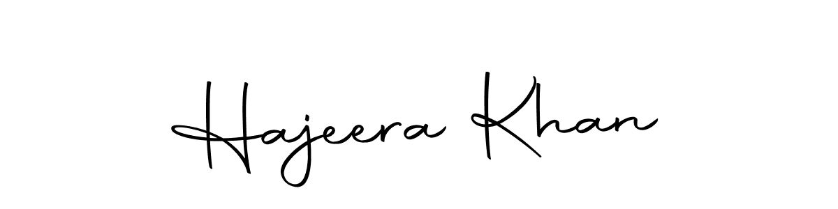 Also we have Hajeera Khan name is the best signature style. Create professional handwritten signature collection using Autography-DOLnW autograph style. Hajeera Khan signature style 10 images and pictures png