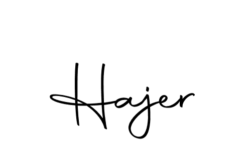 if you are searching for the best signature style for your name Hajer. so please give up your signature search. here we have designed multiple signature styles  using Autography-DOLnW. Hajer signature style 10 images and pictures png