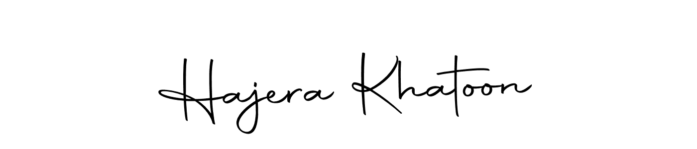 You should practise on your own different ways (Autography-DOLnW) to write your name (Hajera Khatoon) in signature. don't let someone else do it for you. Hajera Khatoon signature style 10 images and pictures png