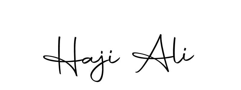 Make a beautiful signature design for name Haji Ali. With this signature (Autography-DOLnW) style, you can create a handwritten signature for free. Haji Ali signature style 10 images and pictures png