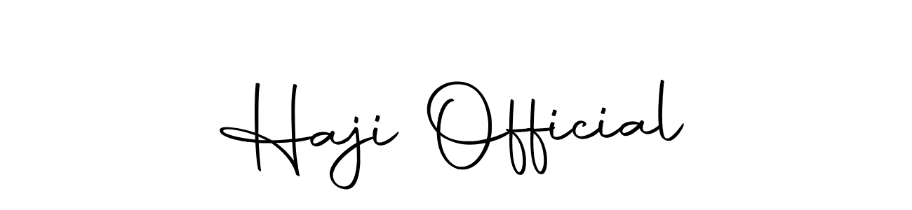 It looks lik you need a new signature style for name Haji Official. Design unique handwritten (Autography-DOLnW) signature with our free signature maker in just a few clicks. Haji Official signature style 10 images and pictures png