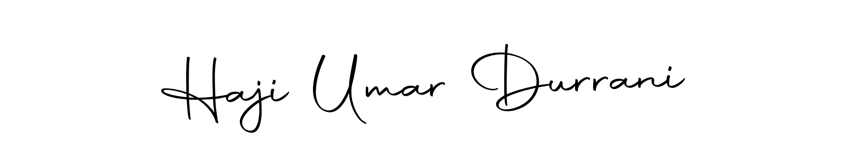 Similarly Autography-DOLnW is the best handwritten signature design. Signature creator online .You can use it as an online autograph creator for name Haji Umar Durrani. Haji Umar Durrani signature style 10 images and pictures png