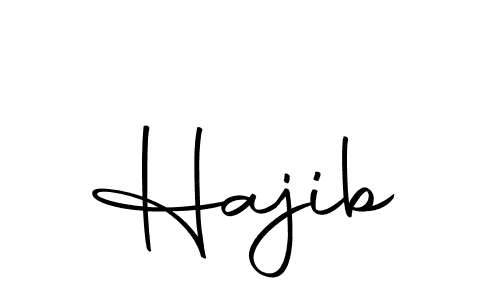 Make a beautiful signature design for name Hajib. With this signature (Autography-DOLnW) style, you can create a handwritten signature for free. Hajib signature style 10 images and pictures png