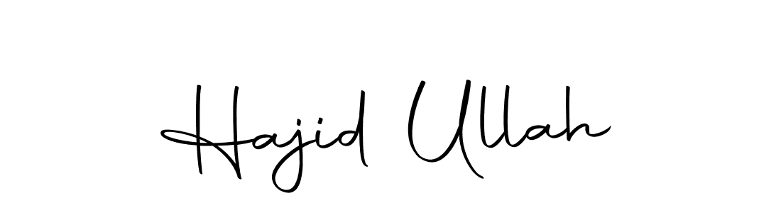 Make a beautiful signature design for name Hajid Ullah. Use this online signature maker to create a handwritten signature for free. Hajid Ullah signature style 10 images and pictures png