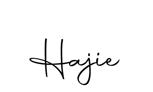 How to make Hajie name signature. Use Autography-DOLnW style for creating short signs online. This is the latest handwritten sign. Hajie signature style 10 images and pictures png