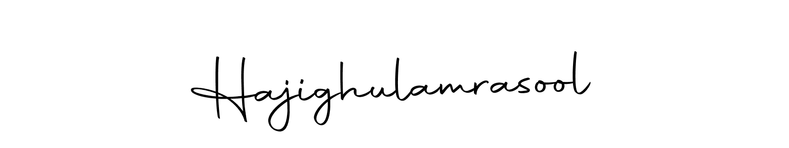 How to Draw Hajighulamrasool signature style? Autography-DOLnW is a latest design signature styles for name Hajighulamrasool. Hajighulamrasool signature style 10 images and pictures png