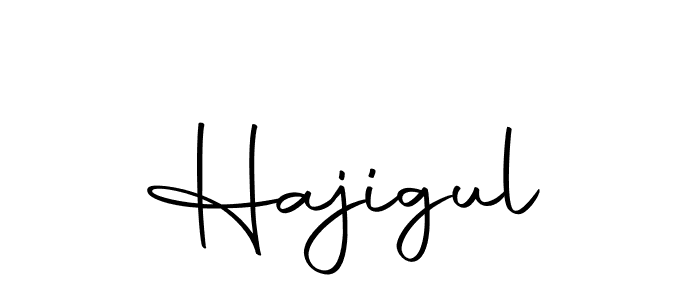 You should practise on your own different ways (Autography-DOLnW) to write your name (Hajigul) in signature. don't let someone else do it for you. Hajigul signature style 10 images and pictures png