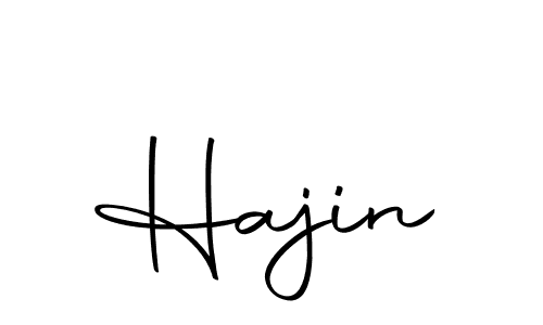 Make a beautiful signature design for name Hajin. With this signature (Autography-DOLnW) style, you can create a handwritten signature for free. Hajin signature style 10 images and pictures png