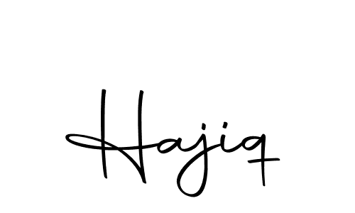 Similarly Autography-DOLnW is the best handwritten signature design. Signature creator online .You can use it as an online autograph creator for name Hajiq. Hajiq signature style 10 images and pictures png