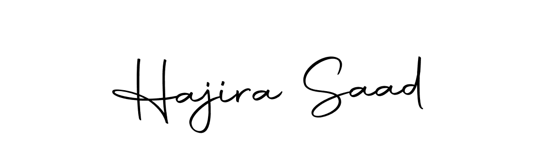 It looks lik you need a new signature style for name Hajira Saad. Design unique handwritten (Autography-DOLnW) signature with our free signature maker in just a few clicks. Hajira Saad signature style 10 images and pictures png