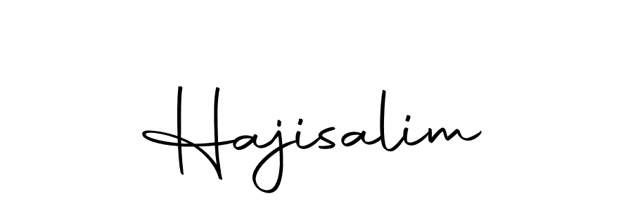 Make a beautiful signature design for name Hajisalim. Use this online signature maker to create a handwritten signature for free. Hajisalim signature style 10 images and pictures png