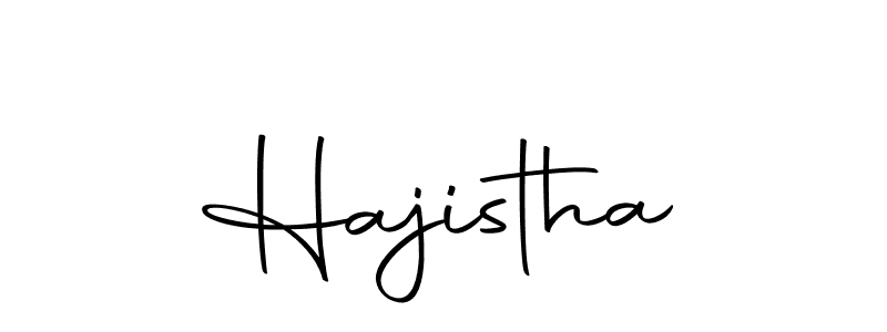 How to make Hajistha name signature. Use Autography-DOLnW style for creating short signs online. This is the latest handwritten sign. Hajistha signature style 10 images and pictures png