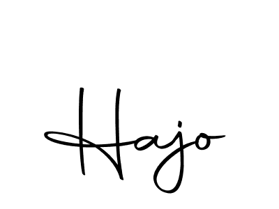You should practise on your own different ways (Autography-DOLnW) to write your name (Hajo) in signature. don't let someone else do it for you. Hajo signature style 10 images and pictures png
