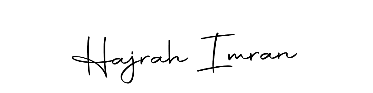Make a short Hajrah Imran signature style. Manage your documents anywhere anytime using Autography-DOLnW. Create and add eSignatures, submit forms, share and send files easily. Hajrah Imran signature style 10 images and pictures png