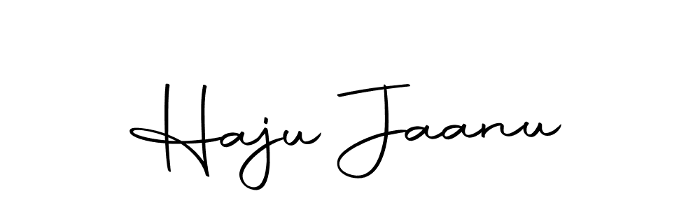 Similarly Autography-DOLnW is the best handwritten signature design. Signature creator online .You can use it as an online autograph creator for name Haju Jaanu. Haju Jaanu signature style 10 images and pictures png