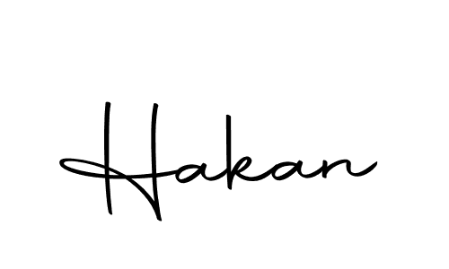 How to make Hakan signature? Autography-DOLnW is a professional autograph style. Create handwritten signature for Hakan name. Hakan signature style 10 images and pictures png