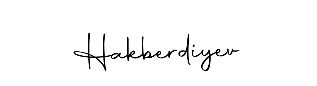 How to make Hakberdiyev name signature. Use Autography-DOLnW style for creating short signs online. This is the latest handwritten sign. Hakberdiyev signature style 10 images and pictures png