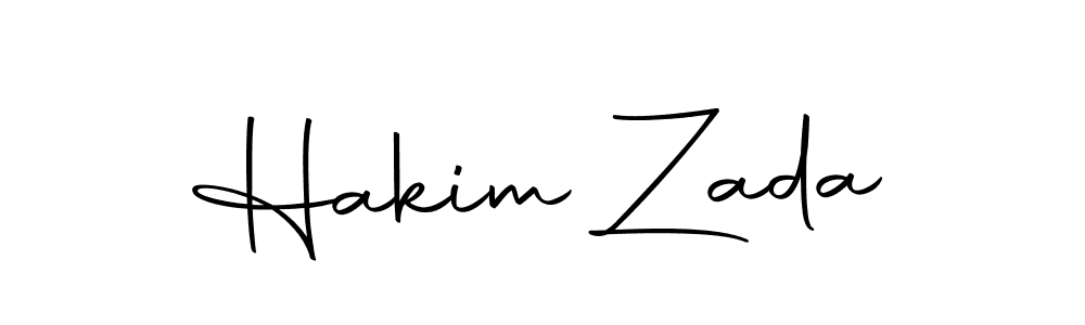 How to make Hakim Zada name signature. Use Autography-DOLnW style for creating short signs online. This is the latest handwritten sign. Hakim Zada signature style 10 images and pictures png