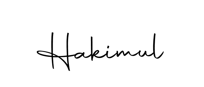 Create a beautiful signature design for name Hakimul. With this signature (Autography-DOLnW) fonts, you can make a handwritten signature for free. Hakimul signature style 10 images and pictures png